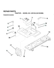 Husqvarna Lrh130 - Chassis & Enclosures