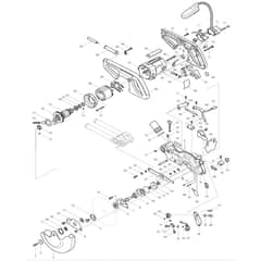 Makita LS0714FL - Slide Compound Saw 190mm - Power Tool 01 Diagram