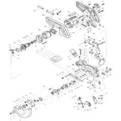 Makita LS0714L - Slide Compound Saw 190mm - Power Tool 01 Diagram