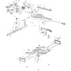Makita LS0816F - 216mm Slide Compound Miter Saw - Power Tool 02 Diagram