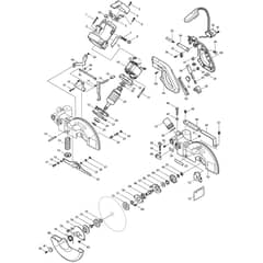 Makita LS1013F - Slide Compound Saw 255mm - Power Tool 01 Diagram