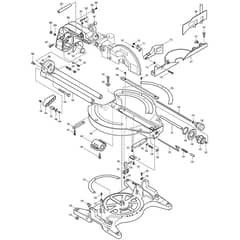 Makita LS1013F - Slide Compound Saw 255mm - Power Tool 02 Diagram