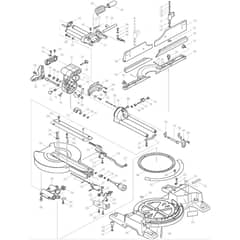 Makita LS1016F - Slide Compound Saw 255mm 260mm - Power Tool 02 Diagram
