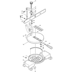 Makita LS1030 - Miter Saw 255mm - Power Tool 02 Diagram