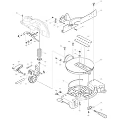 Makita LS1040FS - Miter Saw 255mm - Power Tool 02 Diagram