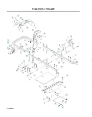 Husqvarna Lsz 5422 - Chassis & Frame