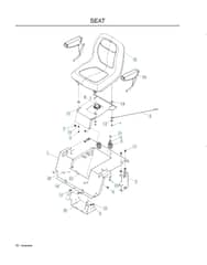 Husqvarna Lsz 5422 - Seat