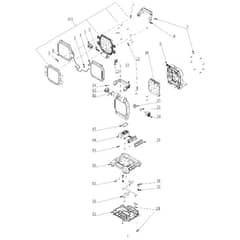 EGO LT1000E - Portable Area Light (Apr 2023) Main Assy Diagram