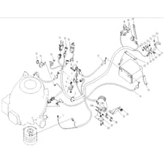 Cobra LT102HRL 2023 - Tractor Apr 2023 Electric Harness Assy Diagram