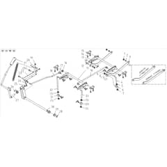 Cobra LT108HS2L - Tractor Jan 2024 from build 2312- only Hanging Side Discharge Diagram