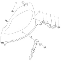 Cobra LT108HS2L - Tractor Jan 2024 from build 2312- only Mulch Plug Diagram