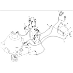Cobra LT108MSL 2023 - Tractor Apr 2023 Electric Harness Assy Diagram