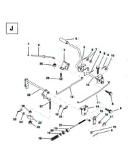 Husqvarna Lt112 - Brake & Rear Mower Lift