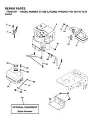 Husqvarna Lt1238 - Engine