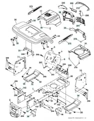 Husqvarna Lt131 - Chassis & Enclosures