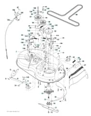 Husqvarna Lt131 - Mower Deck & Cutting Deck