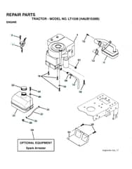 Husqvarna Lt1538 - Engine
