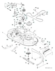 Husqvarna Lt1597 - Mower Deck & Cutting Deck