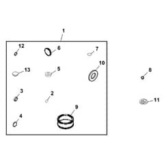 John Deere LT170 - PC9073 - Seal Kit - ST568167