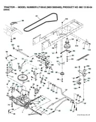 Husqvarna Lt18542 - Drive