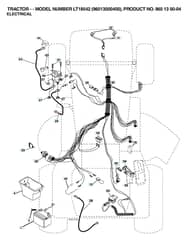 Husqvarna Lt18542 - Electrical