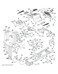 Husqvarna Lt19538 - Chassis & Enclosures