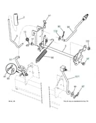Husqvarna Lt19538R - Mower Lift & Deck Lift