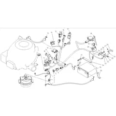 Cobra LT86MRL 2024 - Tractor Jan 2024 from build 2312- only Electrical Parts Diagram