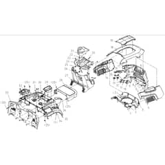 Cobra LT92HRL 2024 - Tractor Jan 2024 from build 2312- only Cover Assy Diagram