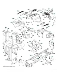 Husqvarna Lt 126 - Chassis & Enclosures