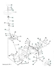 Husqvarna Lt 141 - Steering