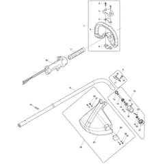 Makita LT-245.4 - Petrol String Trimmer - Power Tool 01 Diagram