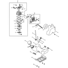 Makita LT-27 - Petrol String Trimmer - Power Tool 02 Diagram