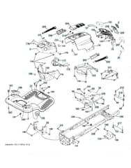Husqvarna Lta18538 - Chassis & Frame