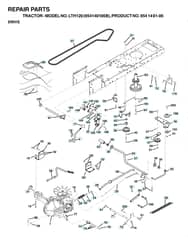 Husqvarna Lth120 - Drive