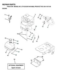 Husqvarna Lth120 - Engine