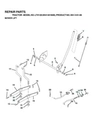 Husqvarna Lth120 - Mower Lift & Deck Lift