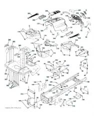 Husqvarna Lth126 - Chassis & Enclosures