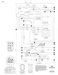 Husqvarna Lth126 - Schematic