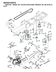 Husqvarna Lth1342 - Drive