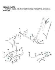 Husqvarna Lth1342 - Mower Lift & Deck Lift
