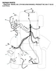 Husqvarna Lth1536 - Electrical