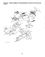 Husqvarna Lth1538 - Chassis & Frame