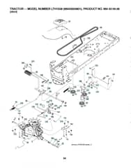 Husqvarna Lth1538 - Drive