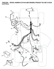 Husqvarna Lth1542 - Electrical