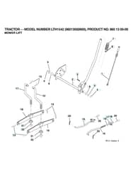 Husqvarna Lth1542 - Mower Lift & Deck Lift