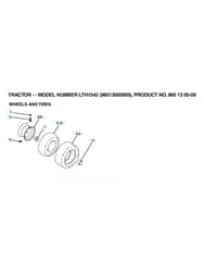 Husqvarna Lth1542 - Wheels & Tyres