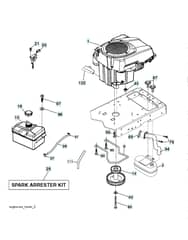 Husqvarna Lth1738 - Engine