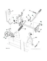 Husqvarna Lth1742 Twin - Mower Lift & Deck Lift
