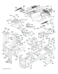 Husqvarna Lth1842 - Chassis & Enclosures